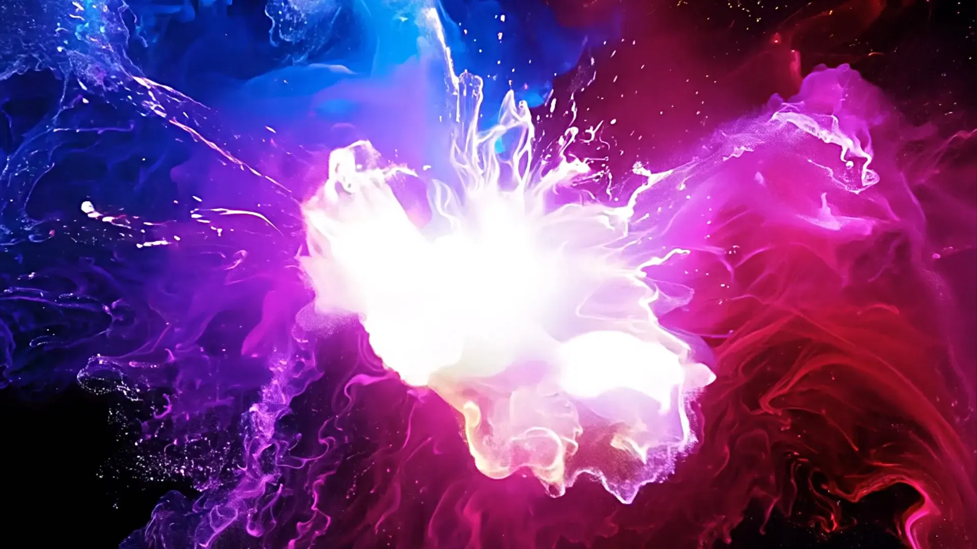 Electrifying Color Blast Background for Logo Animation